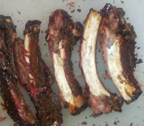 bbq beef ribs done